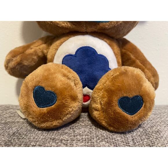 Care Bears 2021 Grumpy Bear Plush with Rear Tag and Logo Dog Suit Rain Cloud - Picture 2 of 15